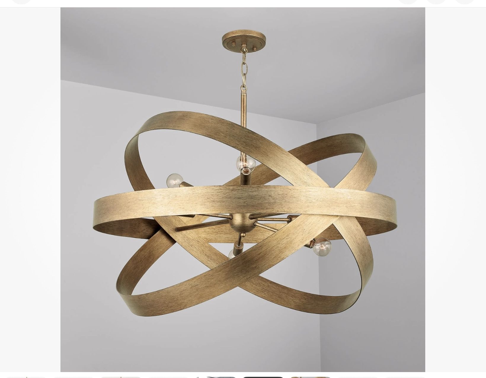 Capital Lighting Jude 6 Light Chandelier - 32" Wide - photo 4