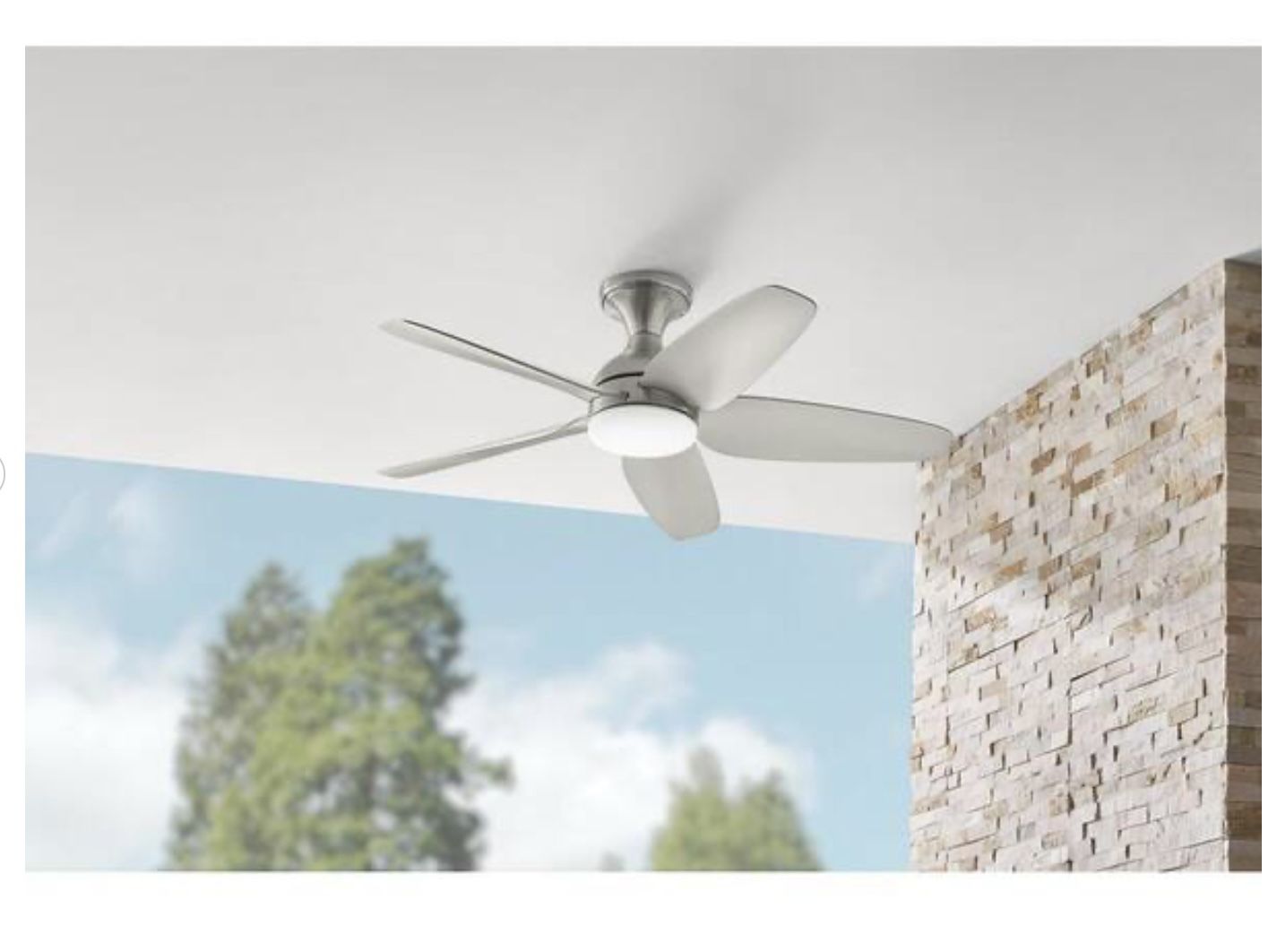 Hampton Bay Ceva 44 in. Indoor/Outdoor Ceiling Fan - NEW - photo 3