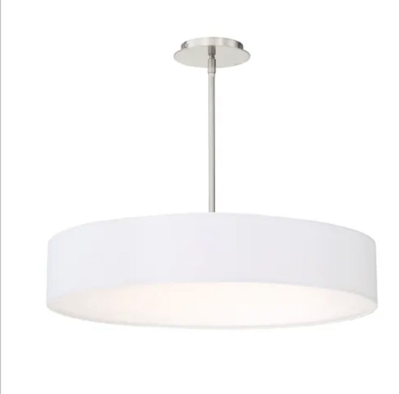 WAC Lighting Manhattan LED Pendant/Semi-Flush Fixture PD-13726-B