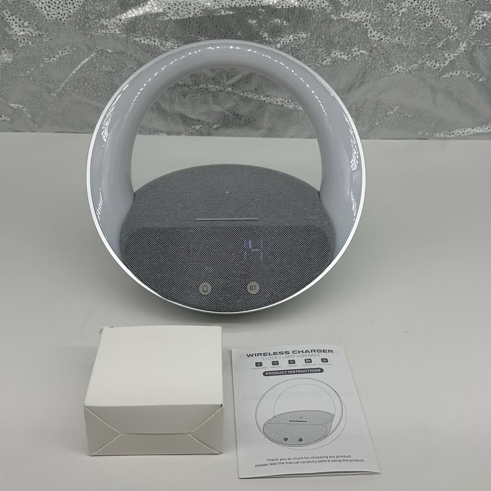 Bluetooth Alarm Clock Sunrise Simulation Wake Up Night Light - photo 4