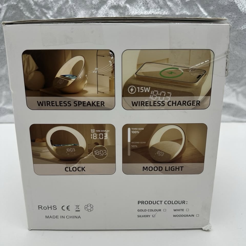 Bluetooth Alarm Clock Sunrise Simulation Wake Up Night Light - photo 5