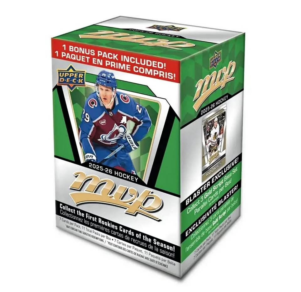 2025-26 Upper Deck MVP Hockey Inserts - Pick Your Card