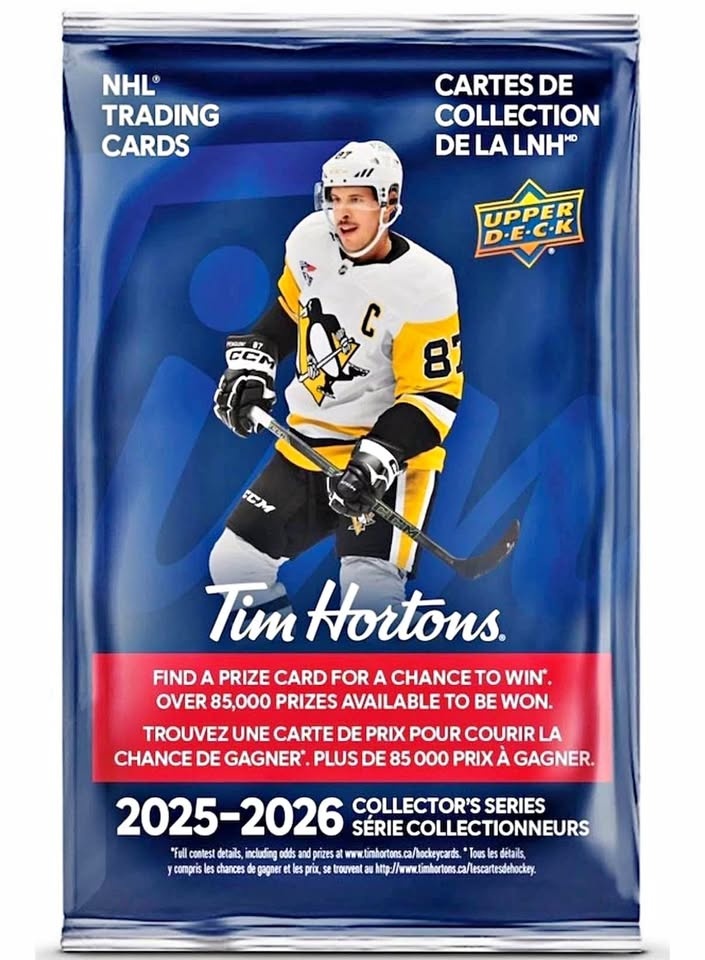 2025-2026 Tim Horton's Collector's Series Hockey Cards