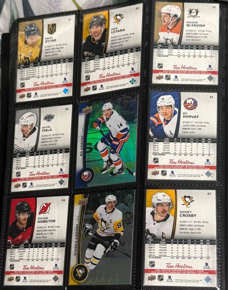 2025-2026 Tim Horton's Collector's Series Hockey Cards - photo 5