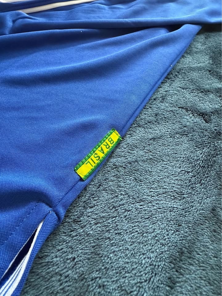 Brazil 1998 Away Long Sleeve Jersey | Ronaldo Era - photo 4