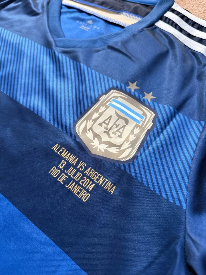 Argentina 2014 Away Jersey – Messi #10 – Player Version – Size M - photo 2