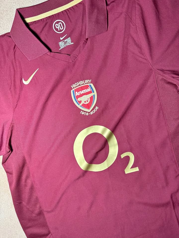 Arsenal 2005/06 Home Jersey – Thierry Henry #14 (Size XL)