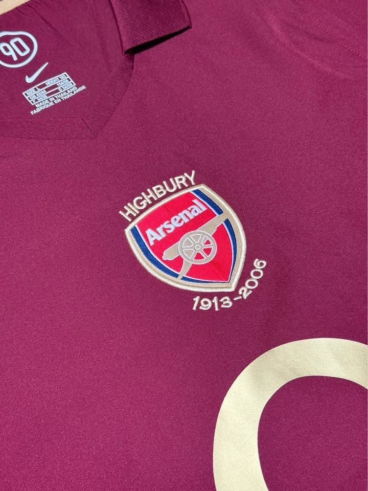 Arsenal 2005/06 Home Jersey – Thierry Henry #14 (Size XL) - photo 2