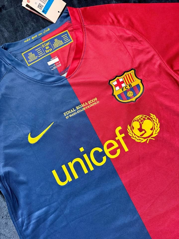 FC Barcelona Messi #10 2009 Rome Final Jersey | Player Version M