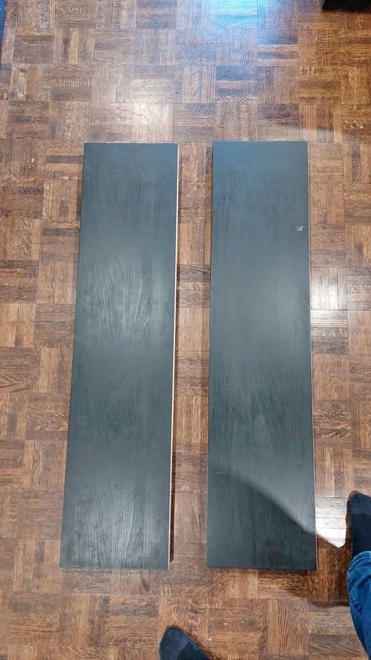 Set of 2 Floating Wall Shelves - 110cm
