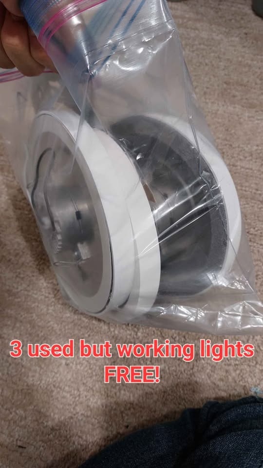 2x Flush Mount Lights 7" (+Free Used Lights!) - photo 5