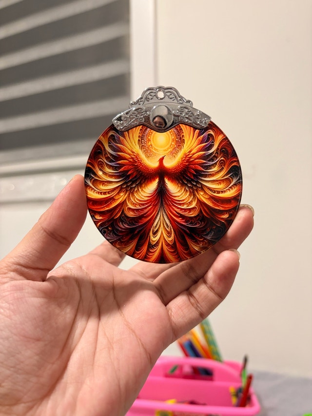 Dragon Ornament - Stained Glass Imagery 🥕 - photo 2