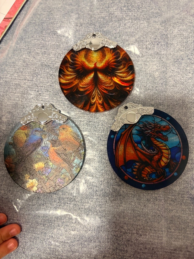 Dragon Ornament - Stained Glass Imagery 🥕 - photo 4