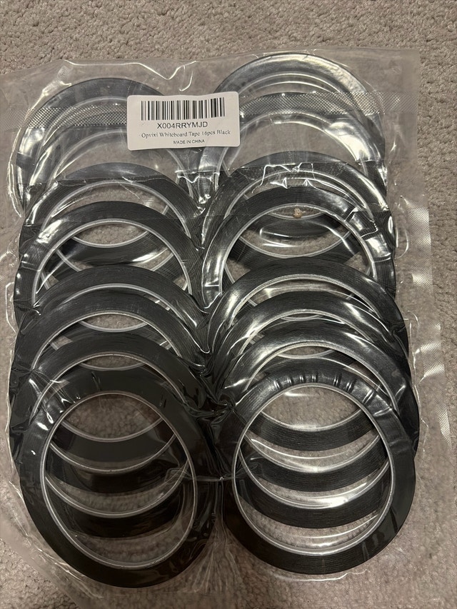 Onyx Whiteboard Tape