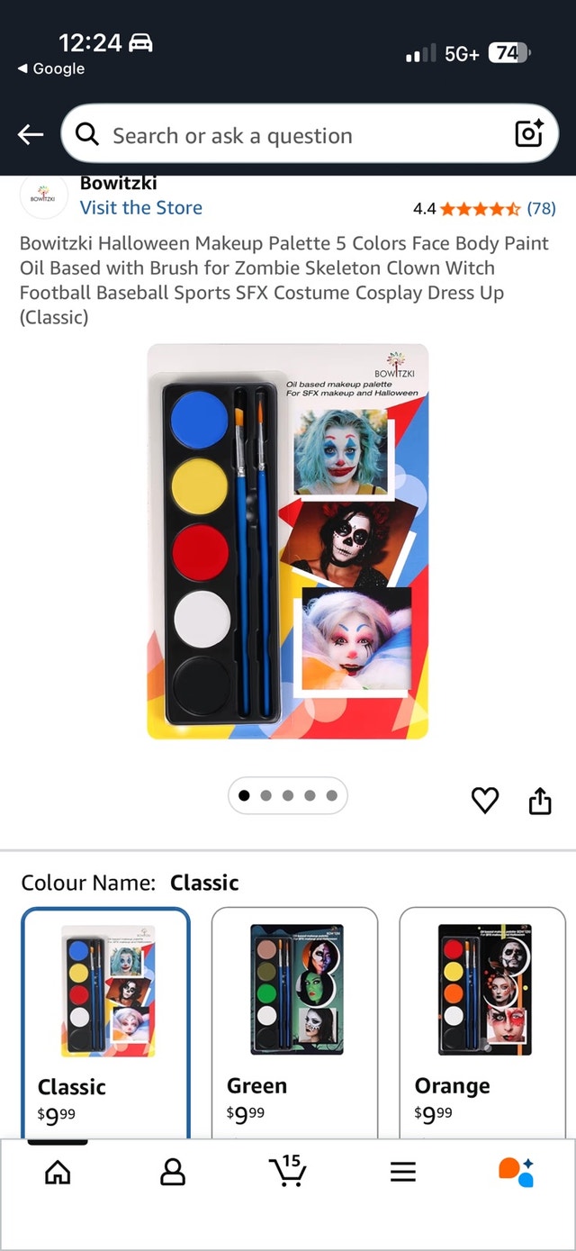 Bowitzki Makeup Palette