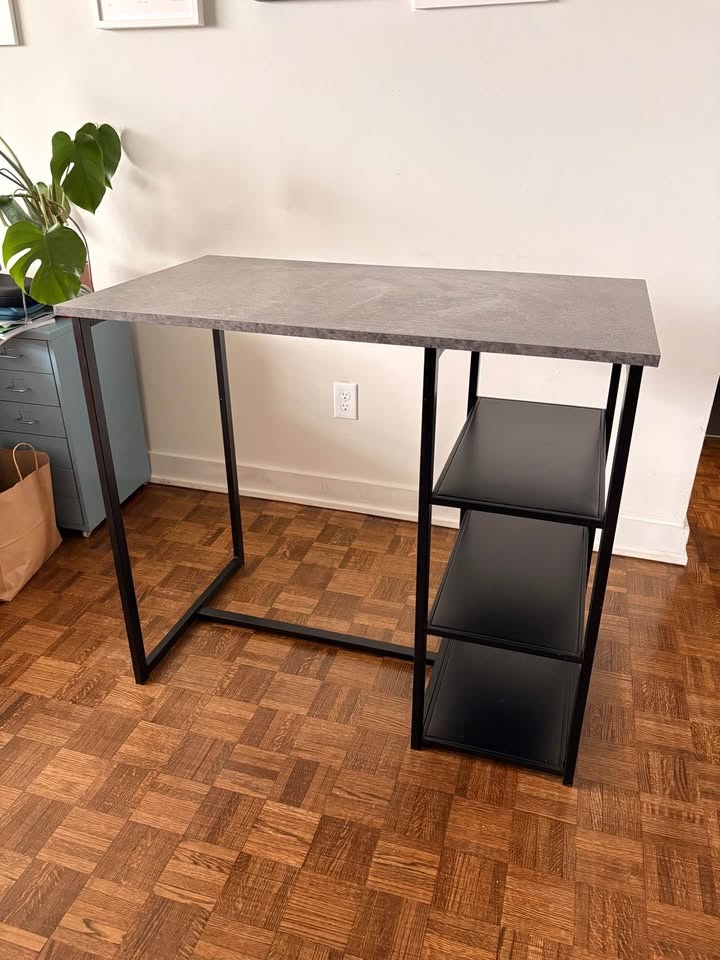 Bar height Table and Chairs - photo 3