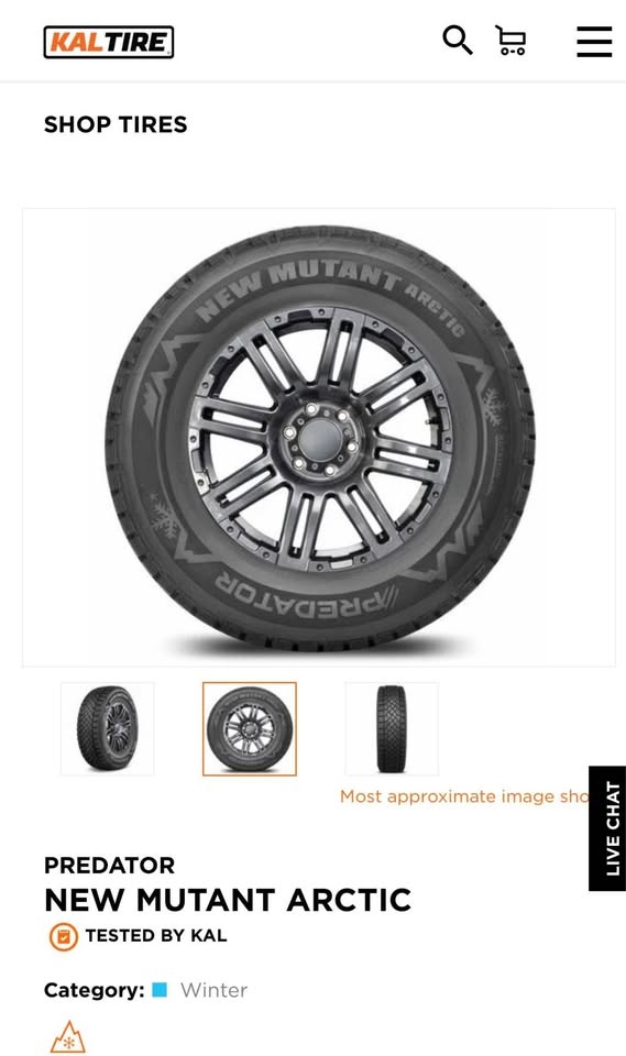 Winter Tires LT245/75R16 - photo 2