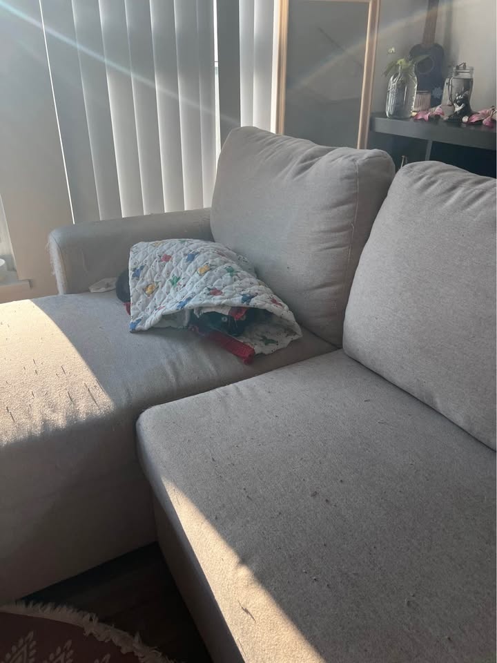 IKEA BEIGE SOFA BED (OBO) - photo 3