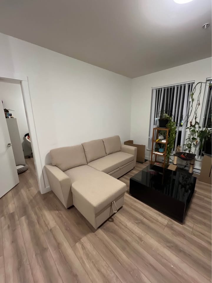 IKEA BEIGE SOFA BED (OBO) - photo 4