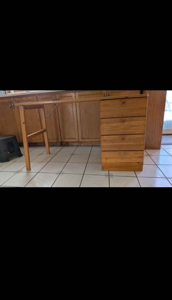 Wooden Desk - photo 2
