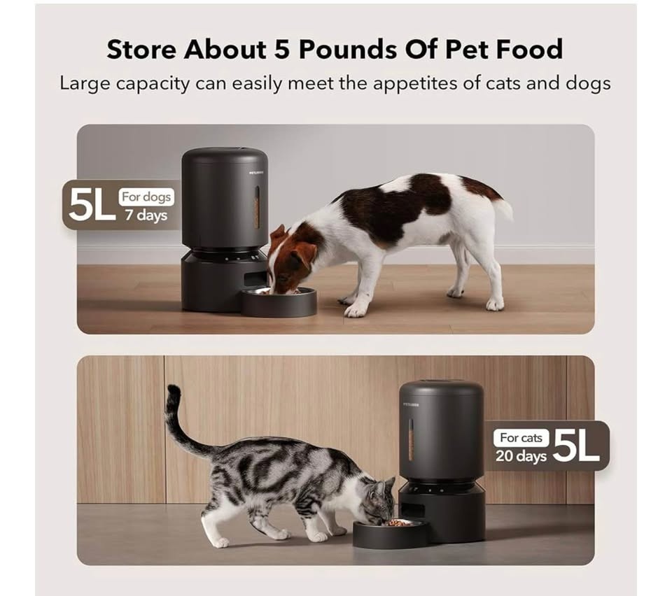 PETLIBRO Automatic Cat Feeder, 2L Timed Cat Feeder - photo 3