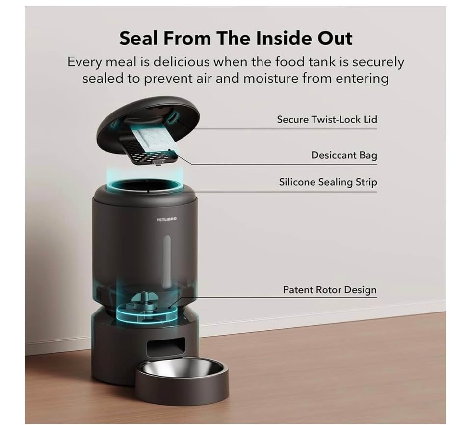 PETLIBRO Automatic Cat Feeder, 2L Timed Cat Feeder - photo 4