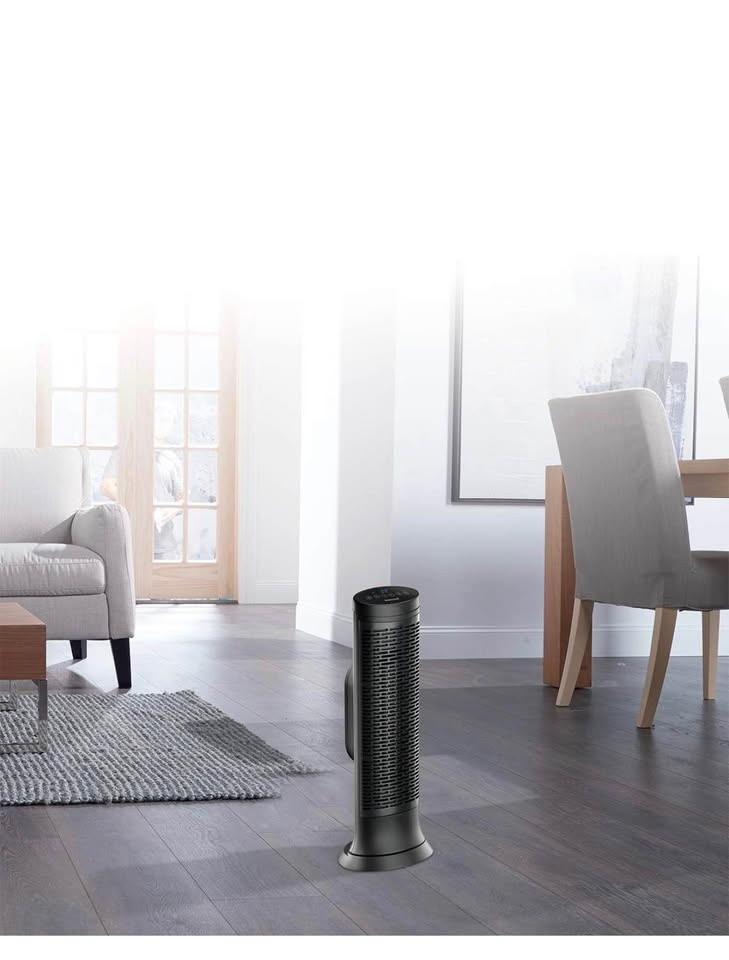 Honeywell HCE352C Digital Ceramic Tower Heater, Black - photo 2