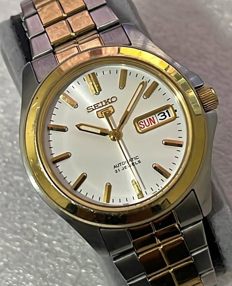 [RARE] SEIKO 5 sports Automatic | Two Tone | 36mm | 7S26 | Teste
