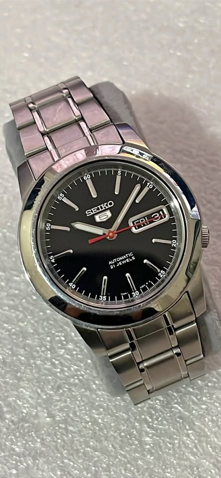 [RARE] SEIKO 5 sports Automatic | Black Dial | 36mm | 7S26 | Tes