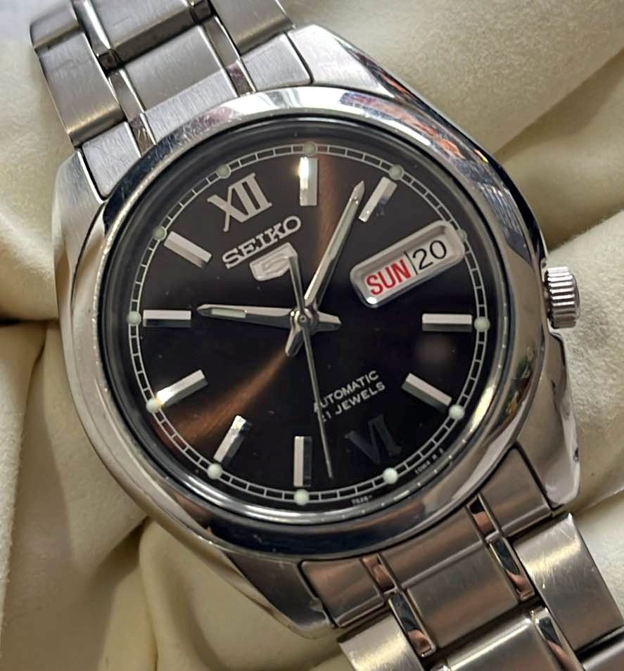 [RARE] SEIKO 5 Sports Automatic | Brown Dial | 36mm | 7S26