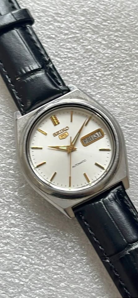 [RARE] SEIKO 5 Sports Automatic | White Dial | 7009 | 1986