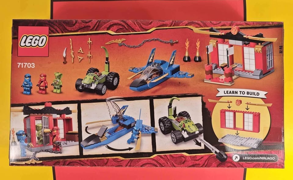 *CLEARANCE* Lego Ninjago 71703 Storm Fighter Battle w/ Kai/Jay/L - photo 2