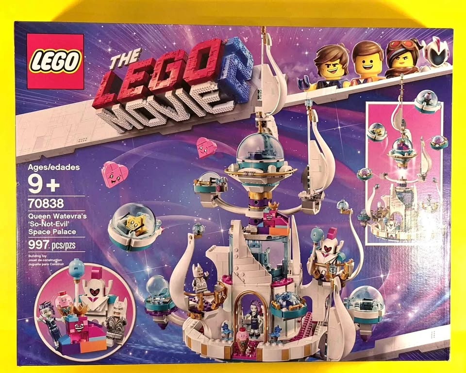Lego Movie 2 70838 Queen Watevra’s Space Palace Retired 2020 Pic