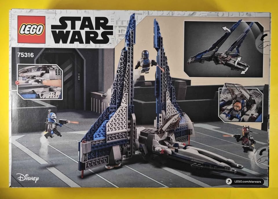 Lego Star Wars 75316 Mandalorian Starfighter w/ Minifigs - photo 2