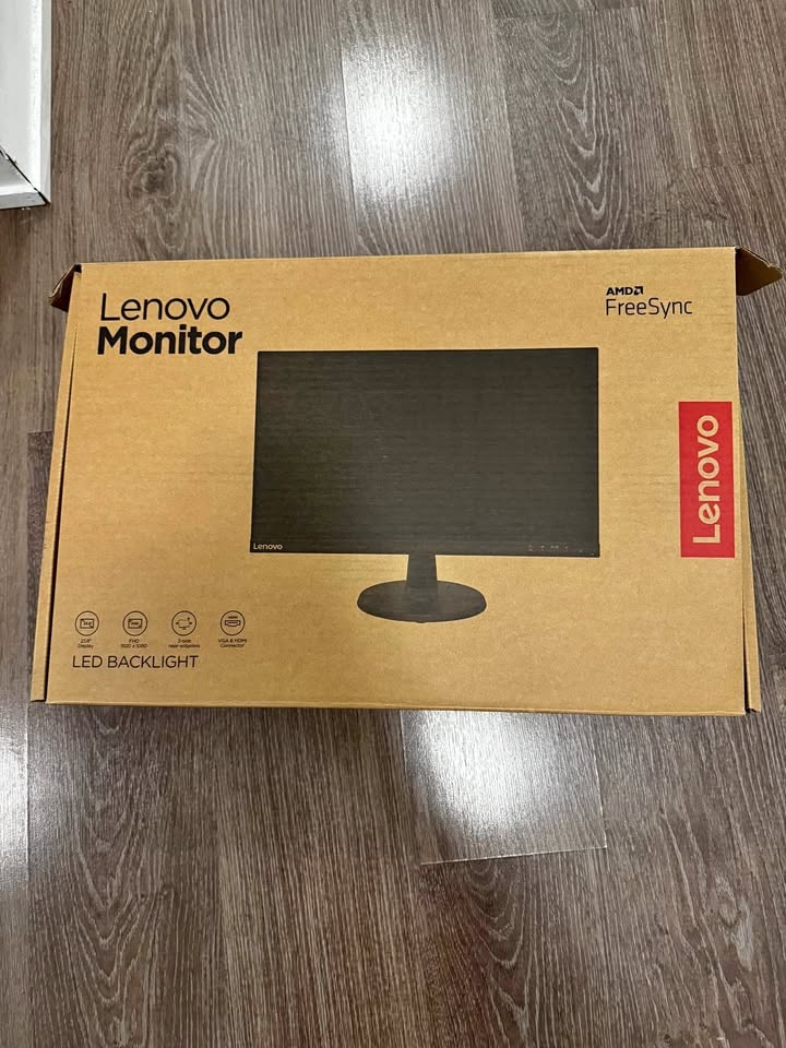 Lenovo D24-40 23.8" FHD Monitor - 75Hz, FreeSync