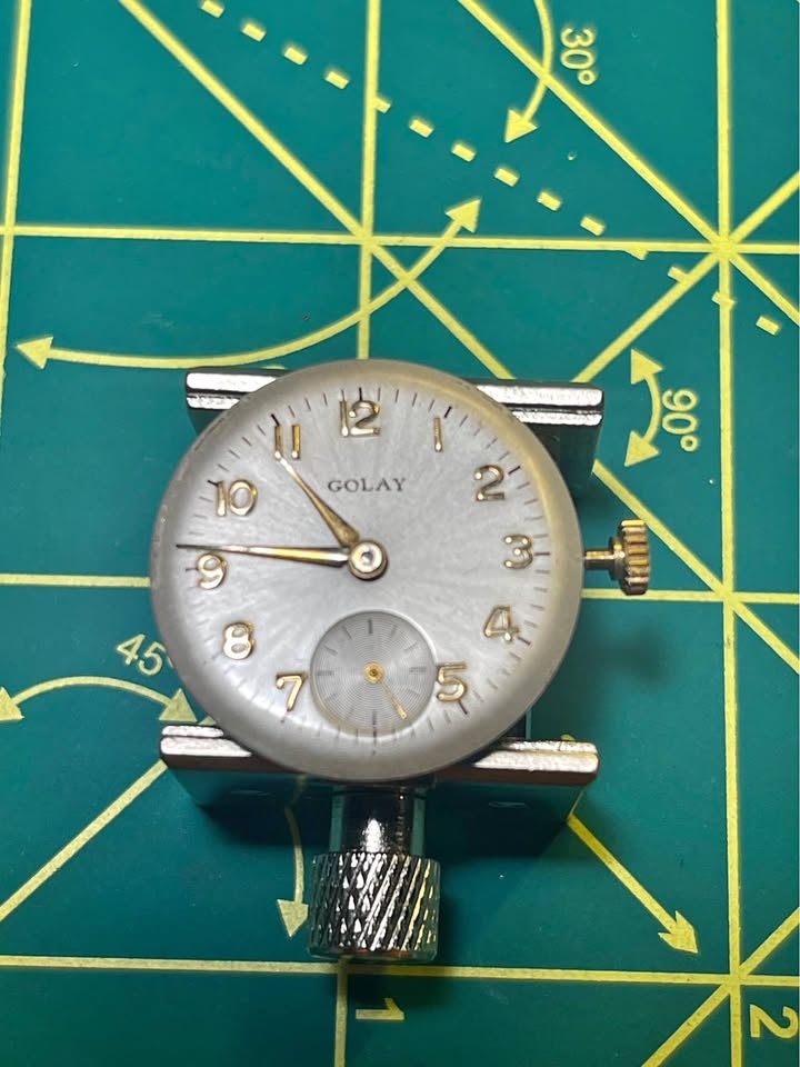Vintage Swiss Golay Watch Movement