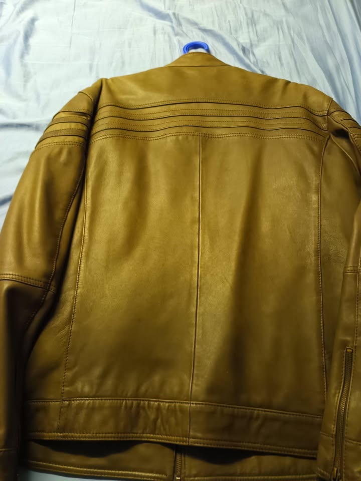 Danier Fine Leather Jacket Brown Size 2XL - photo 2