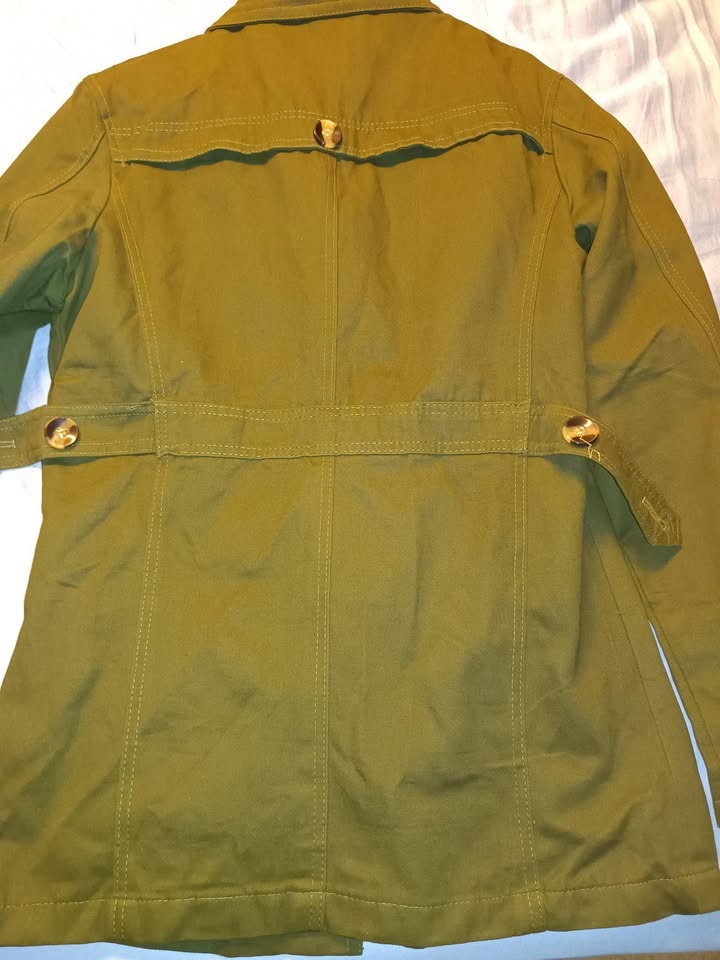 Green Jacket Military Style Size Large - photo 3