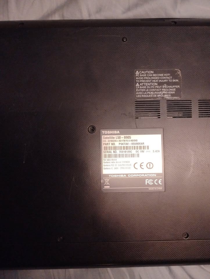 Toshiba Satellite i5 Laptop - 8GB RAM, 128GB SSD, Win 11, Office - photo 5