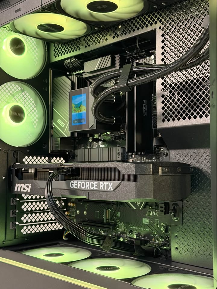 RTX 5070 TI + RYZEN 9 7900X + 32GB DDR5 + 1TB NVME Gaming PC - photo 2