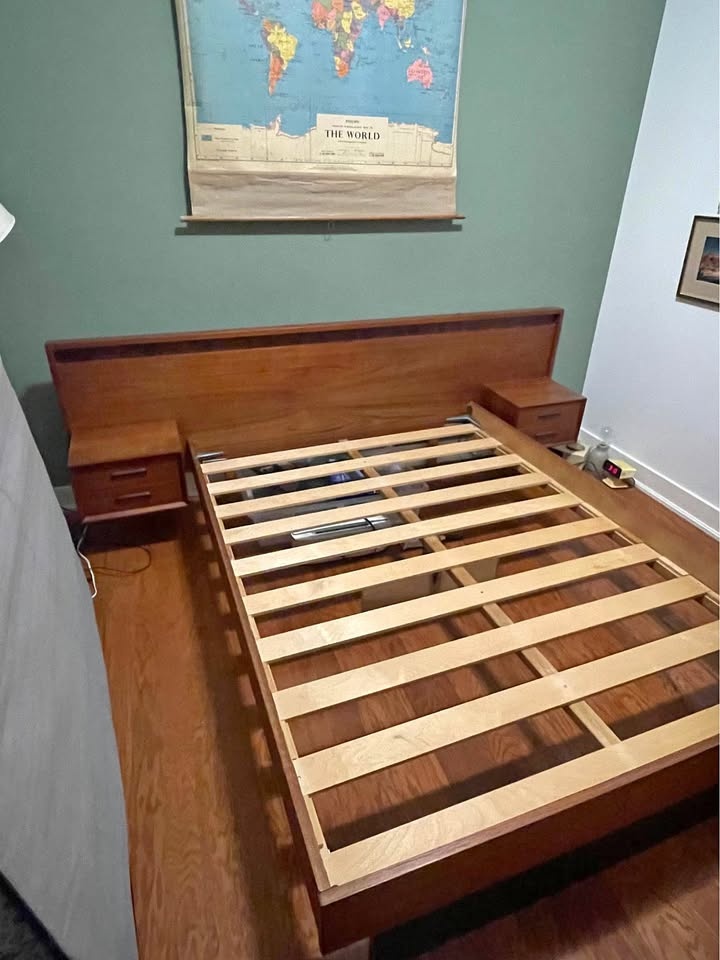 MCM Double Bed Frame