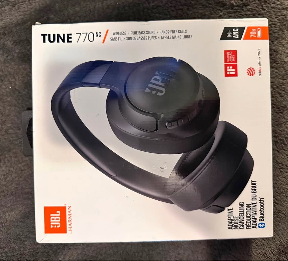 JBL Tune 770NC Bluetooth Wireless Headphones