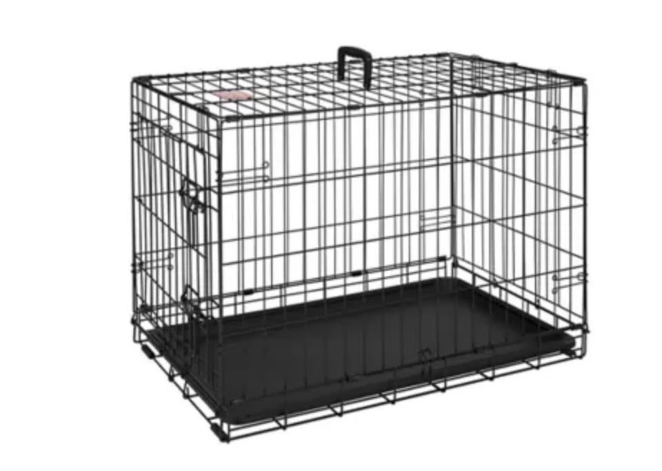 Folding Metal Large Crate for Large Dog - photo 3