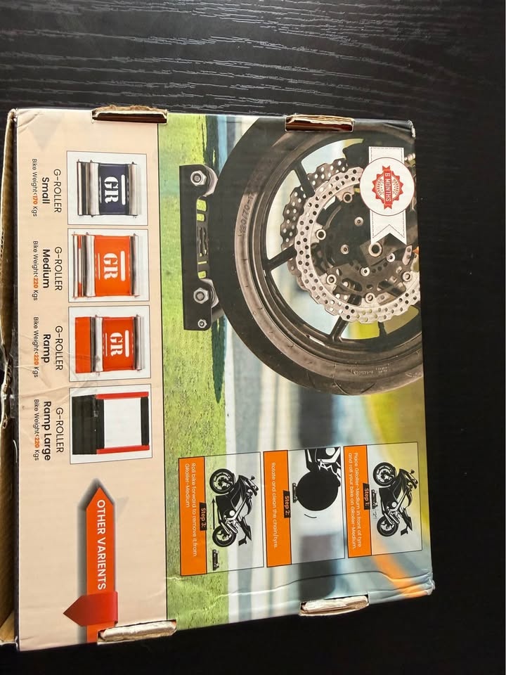 Grand Pitstop Motorcycle Wheel Roller Paddock Stand - photo 2