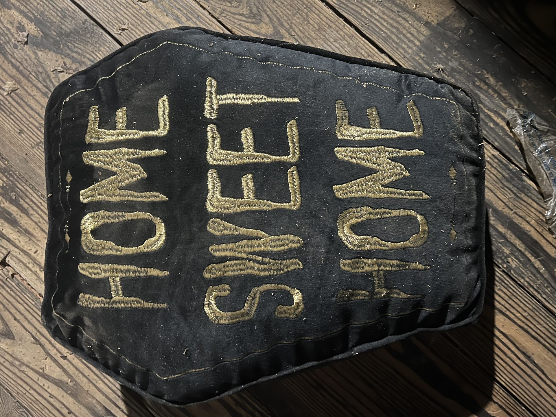 Home Sweet Home Halloween Coffin Pillow