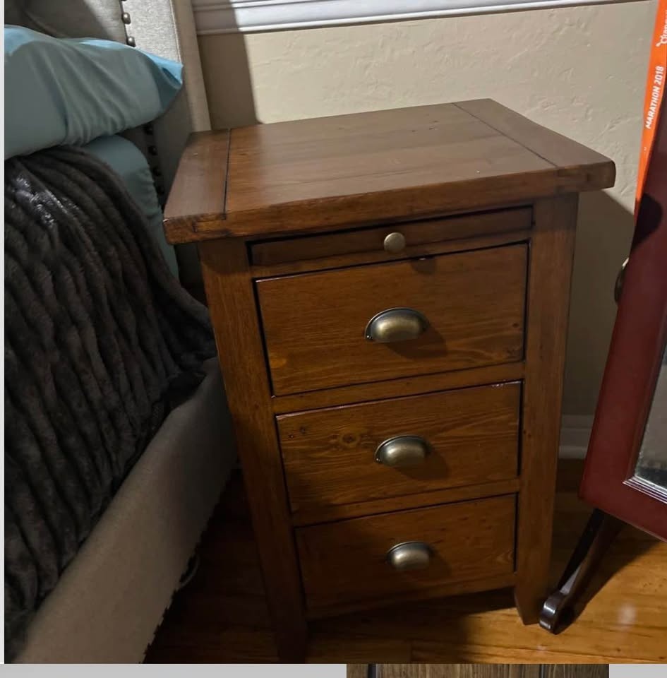 Centerville 3-Drawer Nightstand - Modern Storage - Open Box Deal