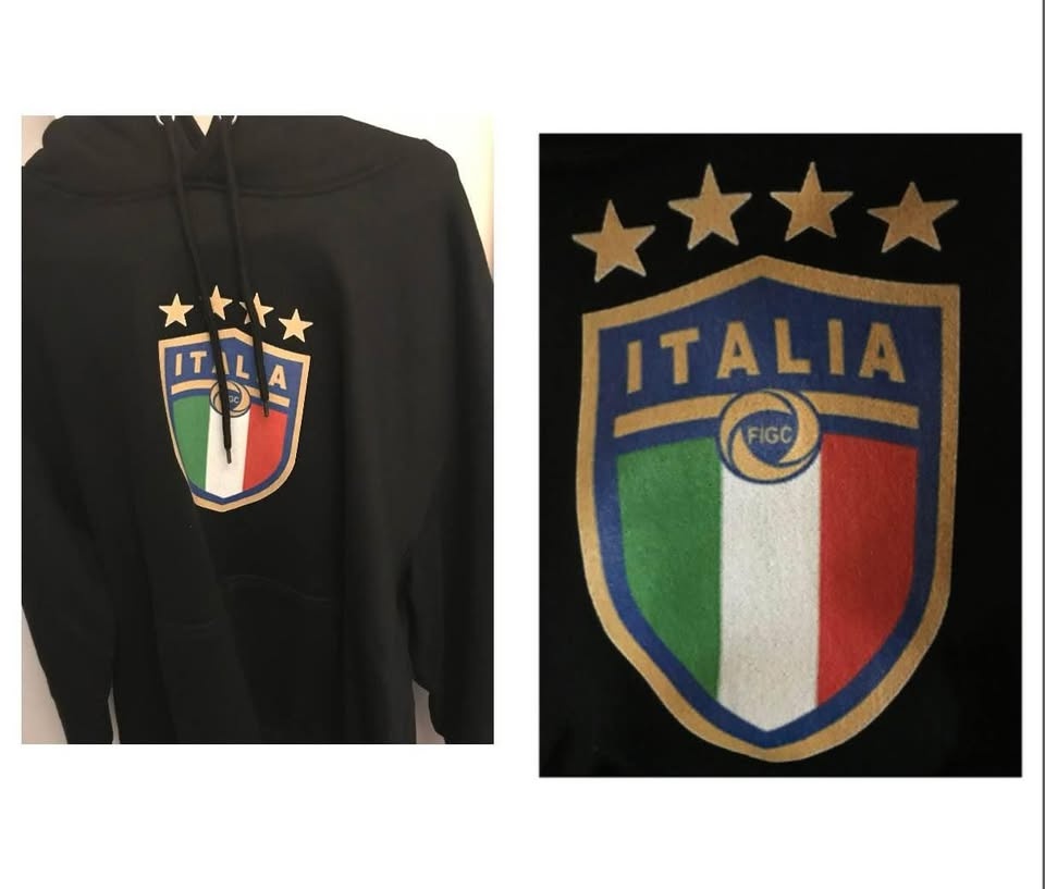 BRAND NEW Heavyweight Juventus & Italy Hoodies - XL/2XL - photo 2
