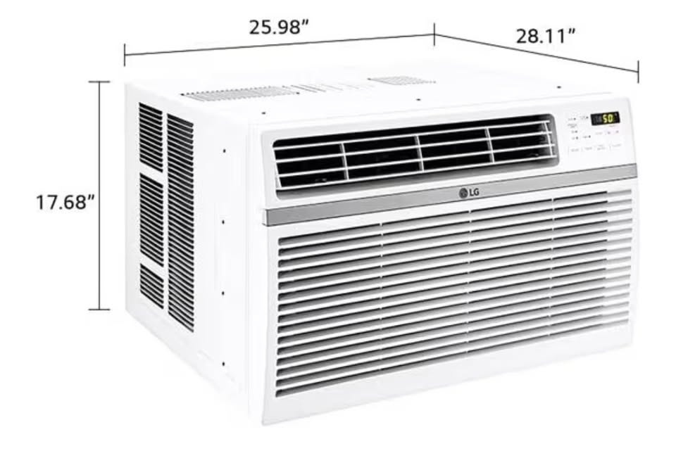 LG 24,500 BTU Smart Wi-Fi Window AC - NEW OPEN BOX - photo 2
