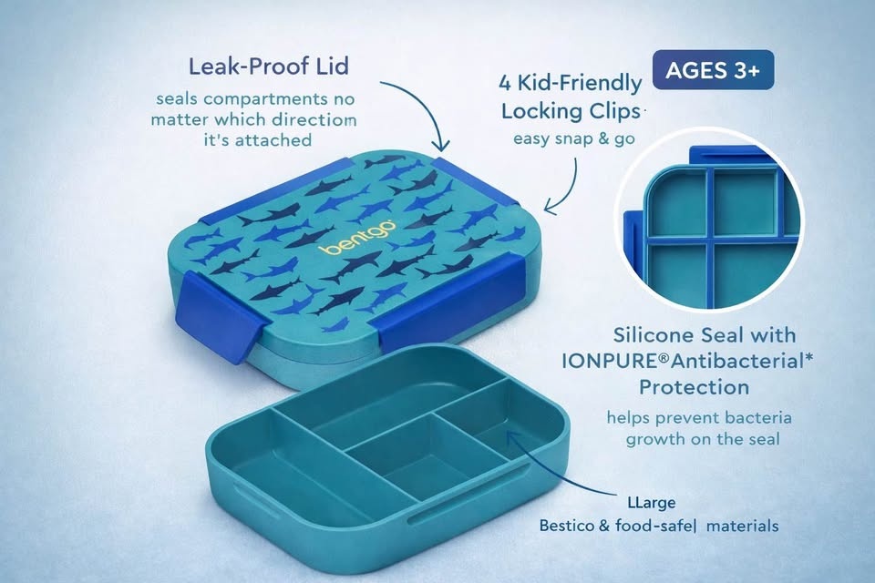 Bentgo Kids Lunch Box - 5 Compartment - photo 2