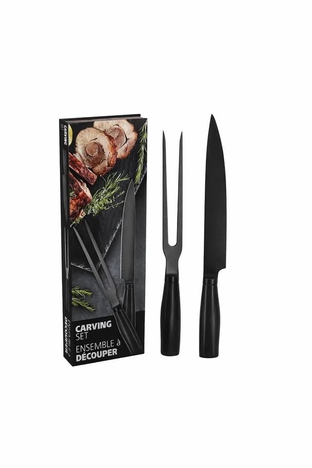 Carving Knife and Fork Set - photo 2